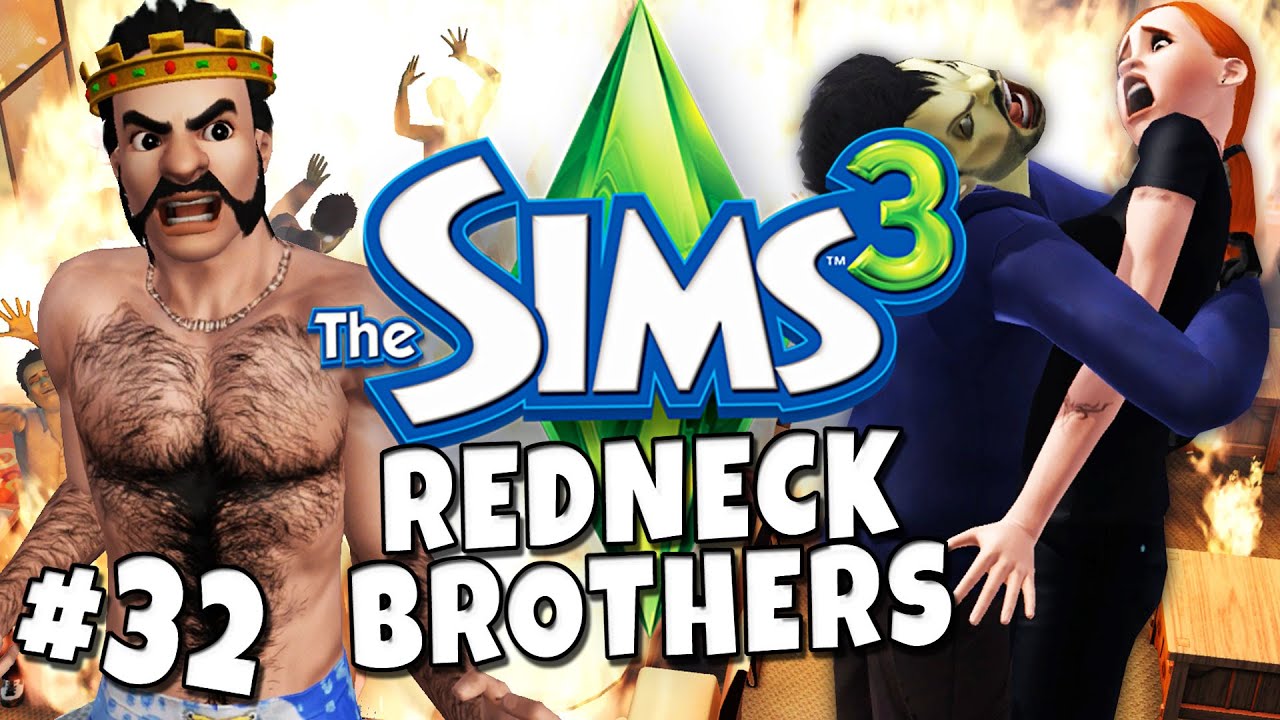 Sims 3 - Redneck Brothers #32 - Dawn of the Dead