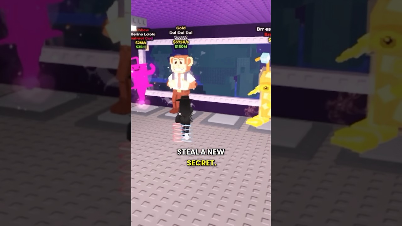 Кража секрета с базы Сэмми в Steal a Brainrot | Roblox #roblox #stealabrainrot #adminabuse