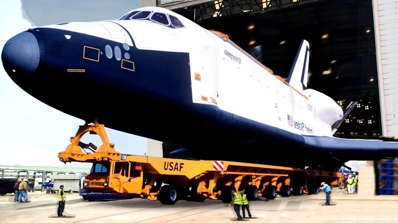 Manufacturing Enterprise, Buran, Challenger, Atlantis NASA - Space Shuttle Assembly line (Factory)
