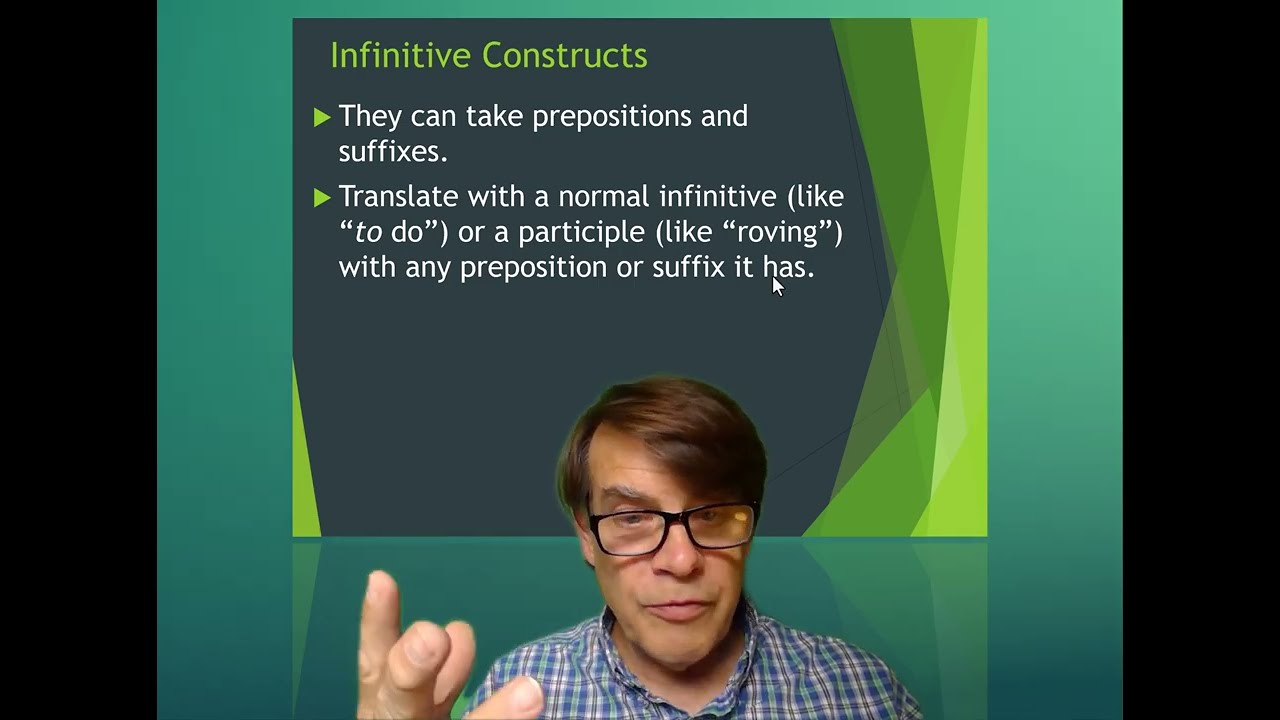 Hebrew Infinitives