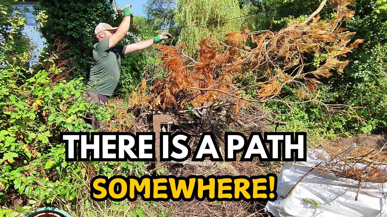 Restoring This ABANDONED GARDEN!  (One Day At A Time) Day 2