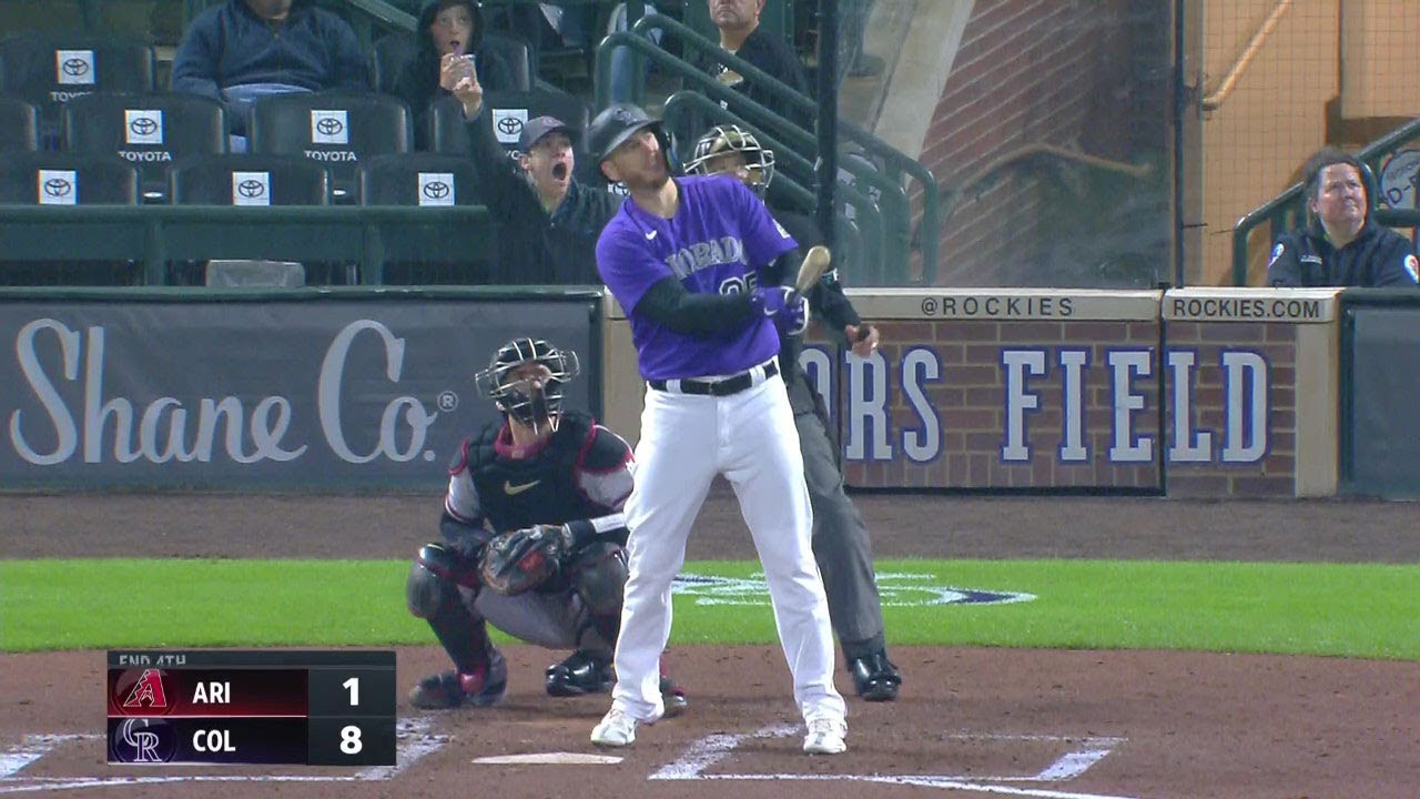 504 feet homer?!?!? CJ Cron LAUNCHES this ball into orbit!!
