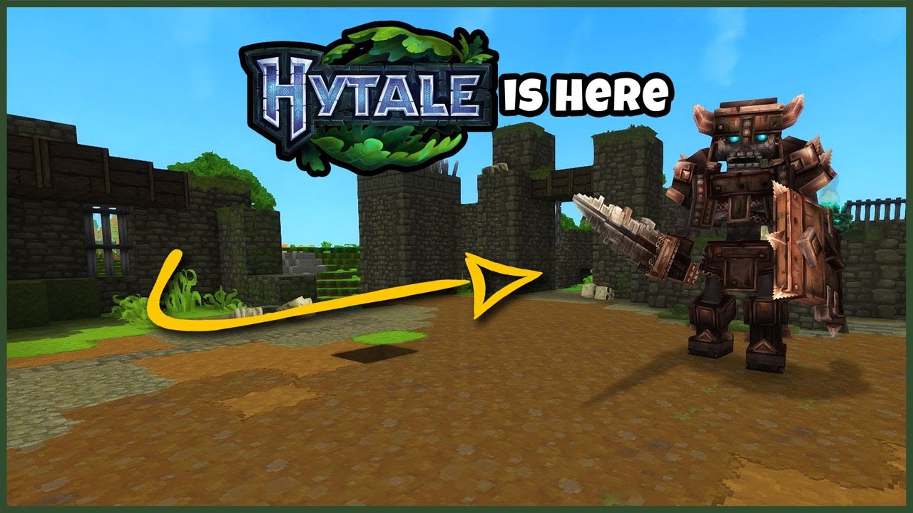 FIRST LOOK: Hytale Gameplay - Beautiful Emerald Wilds Ambience