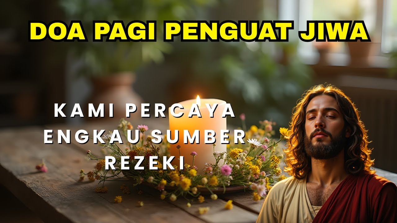 Doa Pagi Katolik Meminta Rezeki & Ketenangan | Penyertaan Tuhan Sepanjang Hari