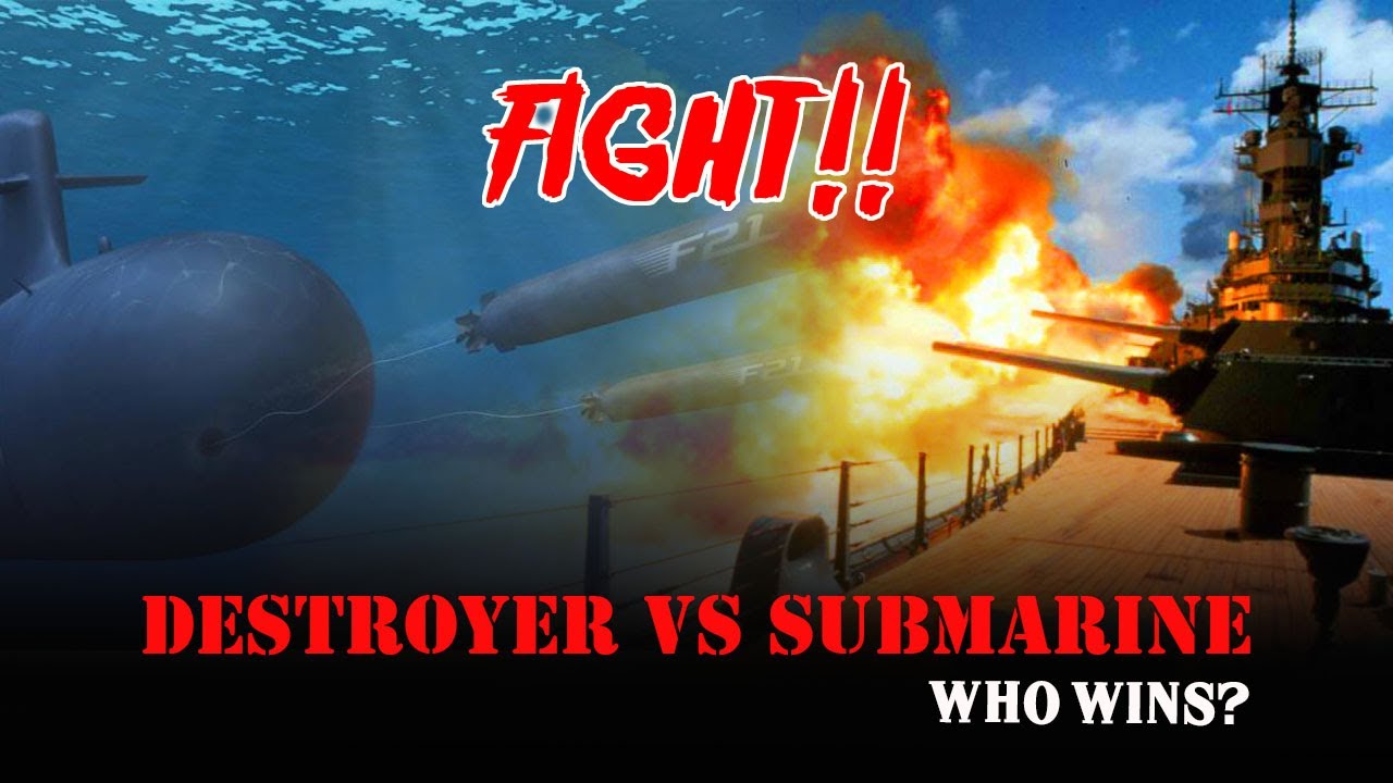 If a Nuclear-Powered Submarine and a Destroyer go Head-to-Head - Who Wins?