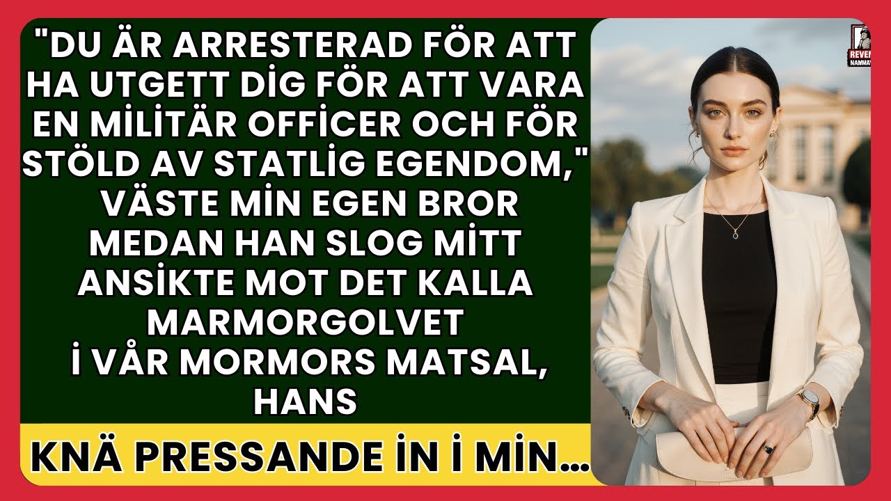 Min bror grep mig på middagen – hans kapten hälsade: “General, vi är här”