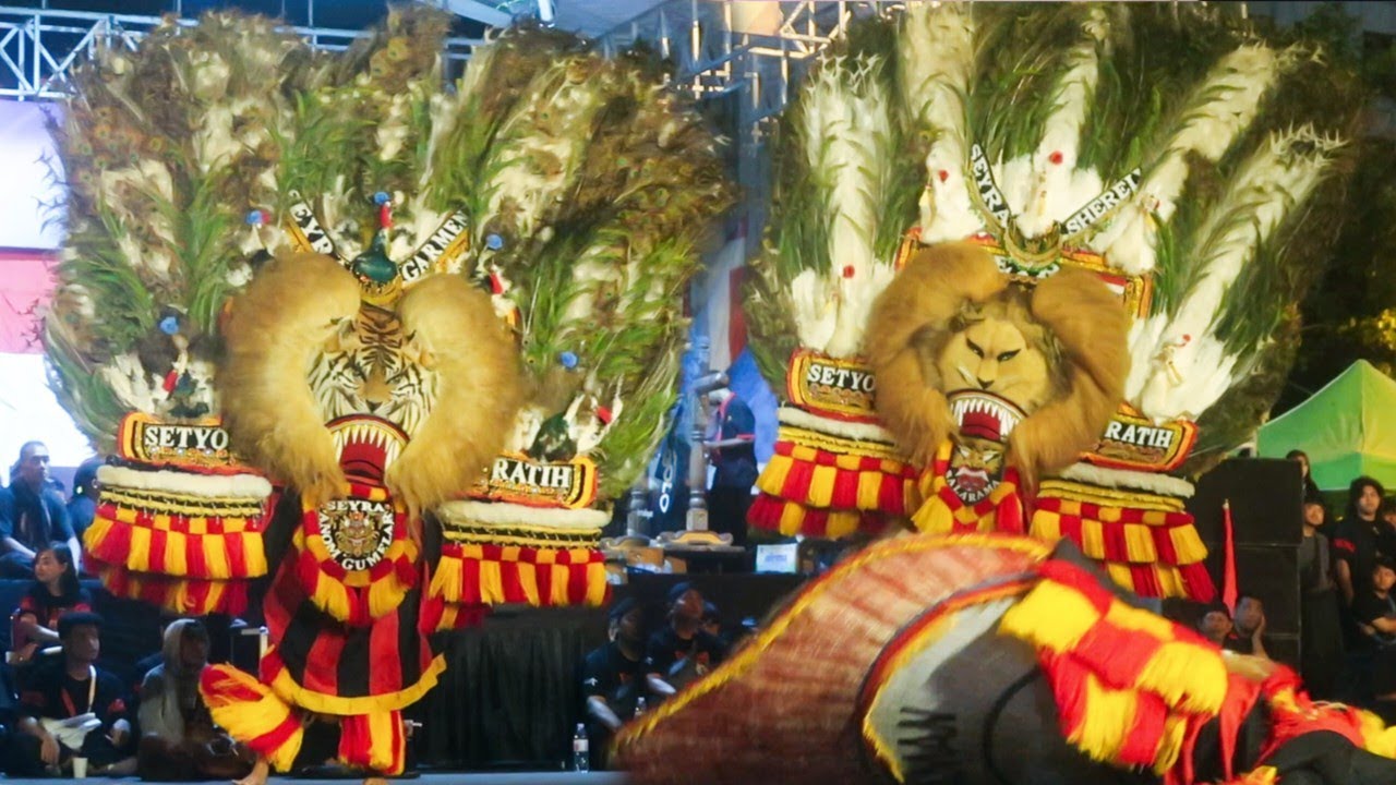 SPEKTAKULER ‼️ PULUHAN REOG PONOROGO TERBESAR GEGERKAN PEMBUKAAN RING TARKAM