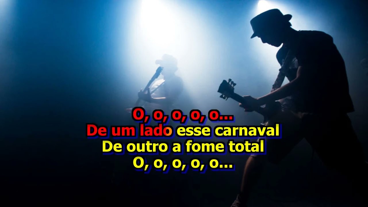 Paralamas do Sucesso  A Novidade Karaok&ecirc; Playback