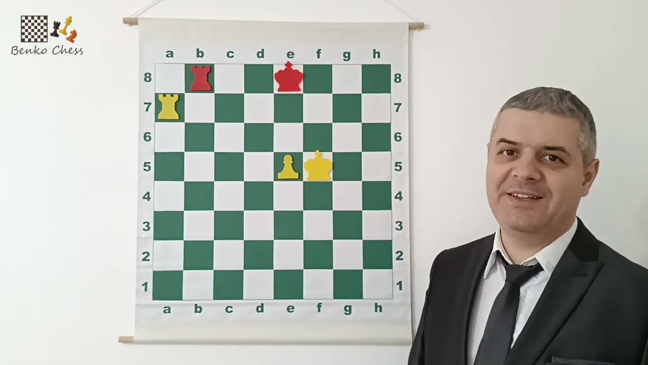 Škola šaha: Top i pešak protiv topa 2.deo - IM Benković Petar