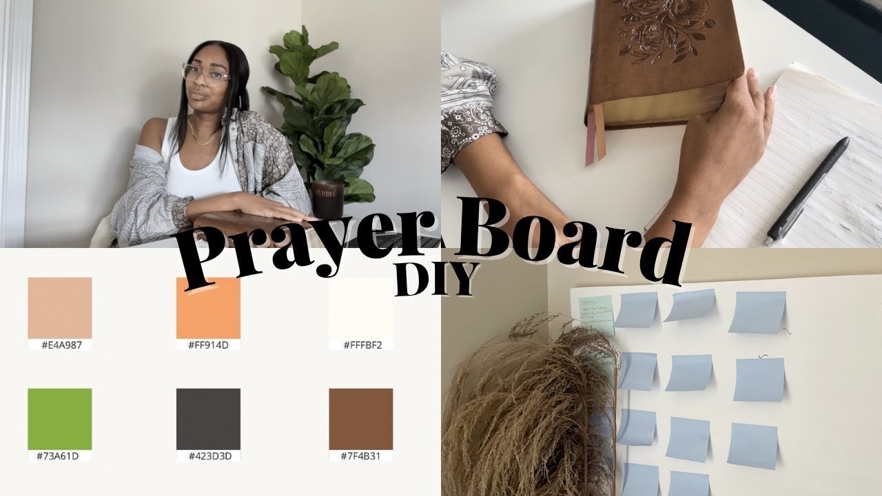 Prayer Wall | DIY | Prayer Closet + War Room | How To Make a Prayer Board Today