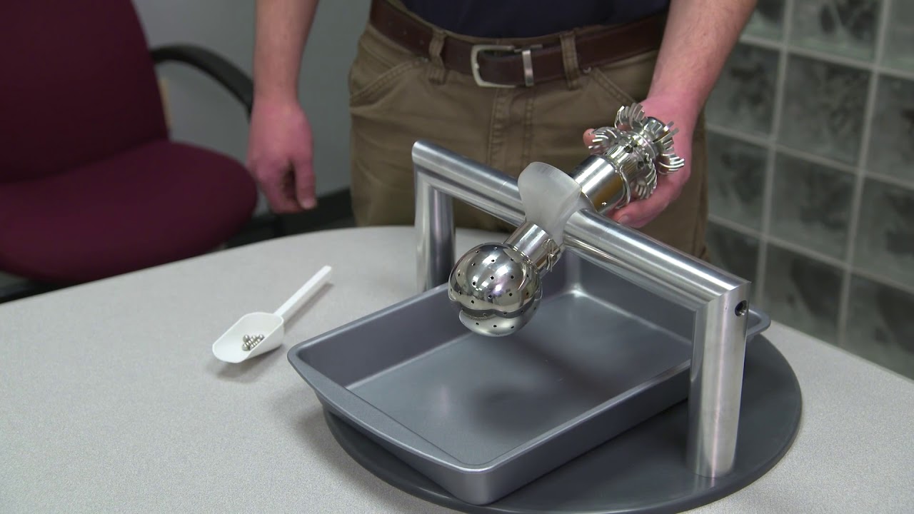 BETE HydroClaw® vs. Typical Sprayball Tank Cleaning Nozzle