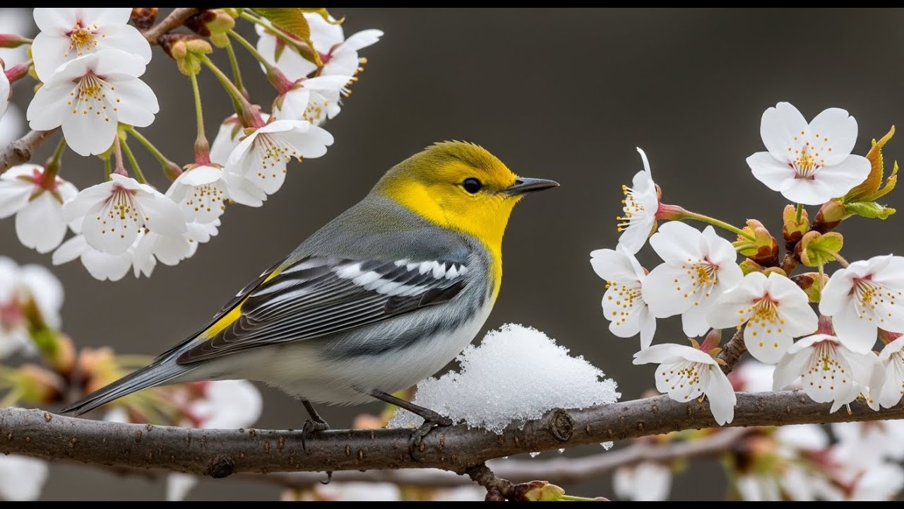 Morning Nature Bird Sounds and Relaxation Music for Deep Sleep, Stress Relief & Mind Healing