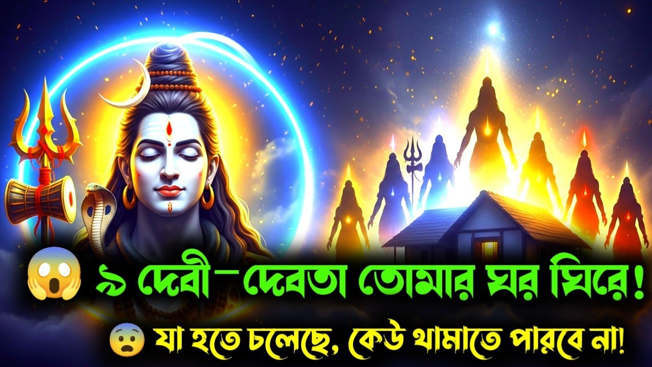 ১১১১ 🕉️ মহাদেবর বার্তা 😱 ৯ দেবী-দেবতা তোমার ঘরকে ঘিরে ফেলেছেন | আজ না দেখলে…