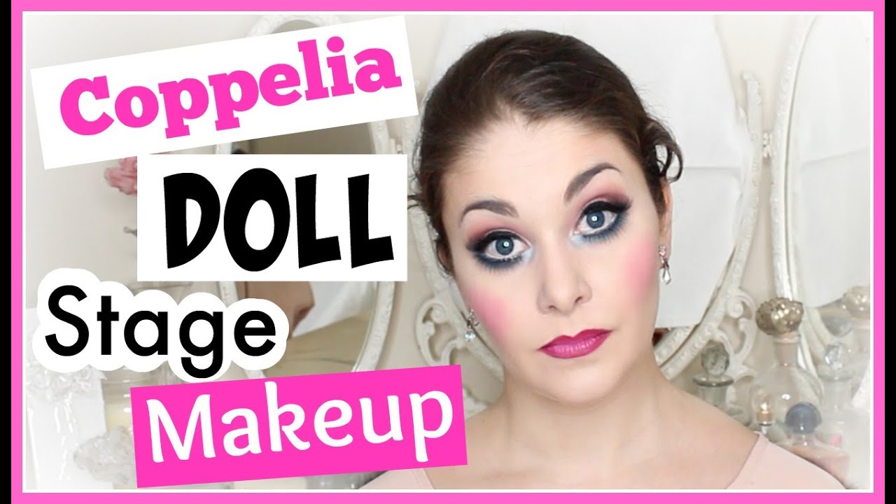 Coppelia Doll Stage Makeup Look | Kathryn Morgan