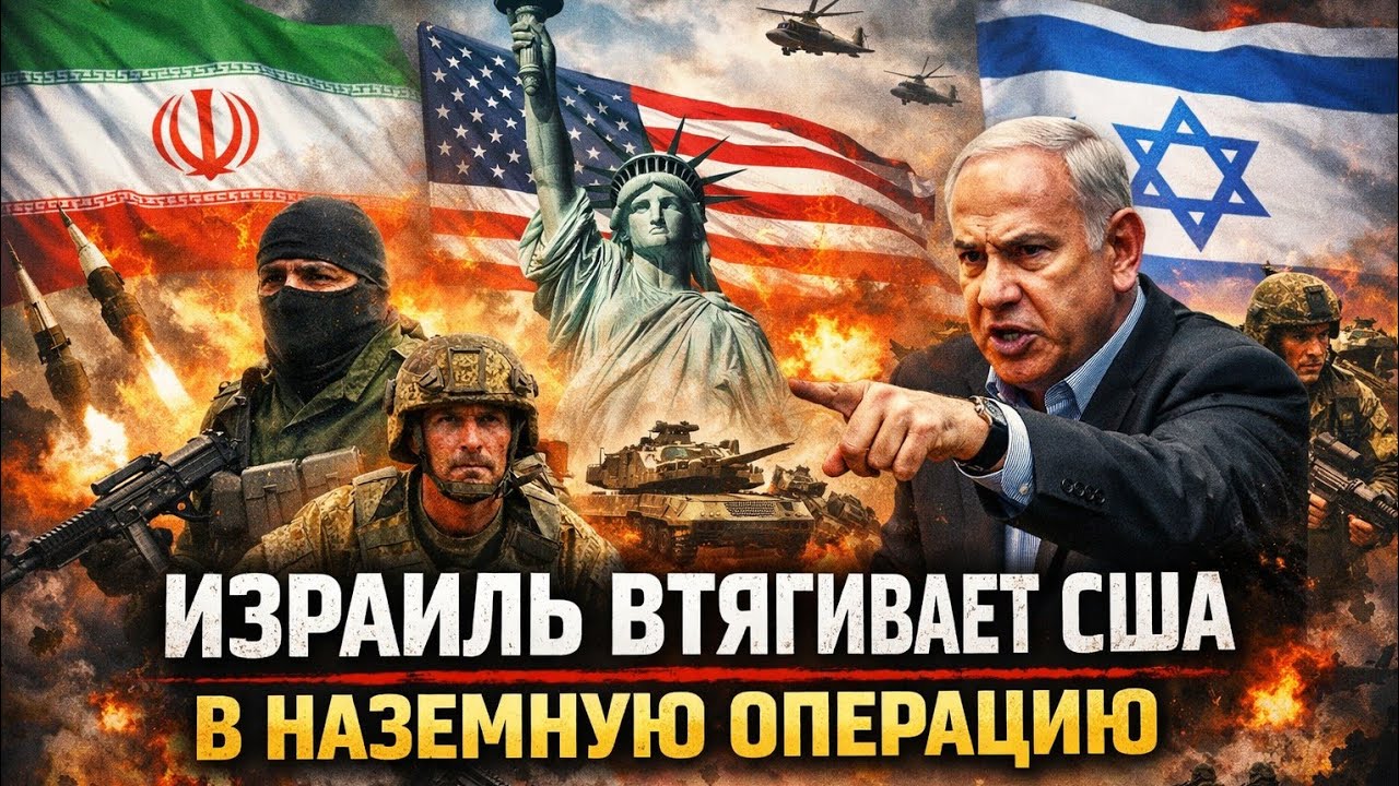Израиль втягивает США в наземную операцию.