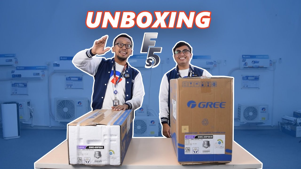UNBOXING GREE AC INVERTER F5S