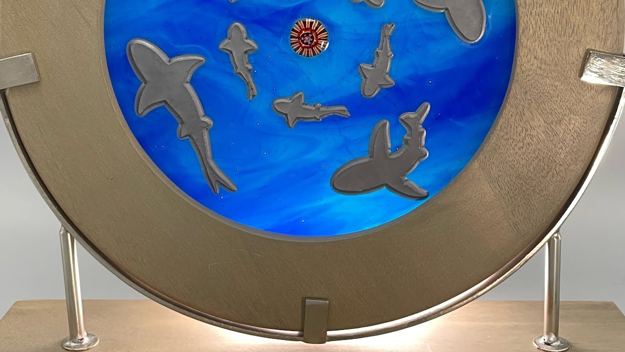 #SharkWeek Fused Glass Project