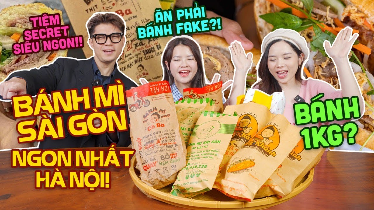 Team UT: “Căng não” tìm tiệm bánh mì Sài Gòn NGON NHẤT Hà Nội!