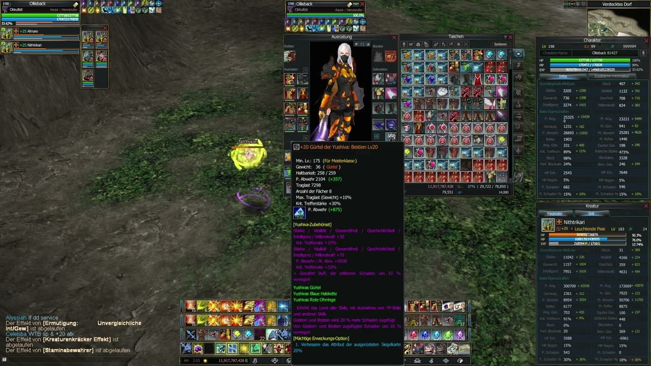 Rappelz Epic 9.8 Overlord Gear