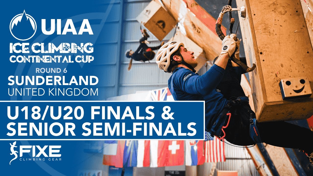 UIAA Ice Climbing Continental Cup - Sunderland, UK - U18/U20 Finals