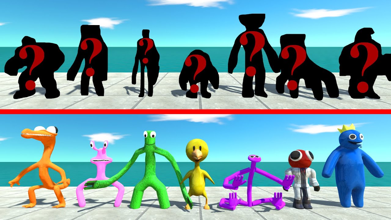 Infinity Battle | Rainbow Friends VS Random Team - ARBS