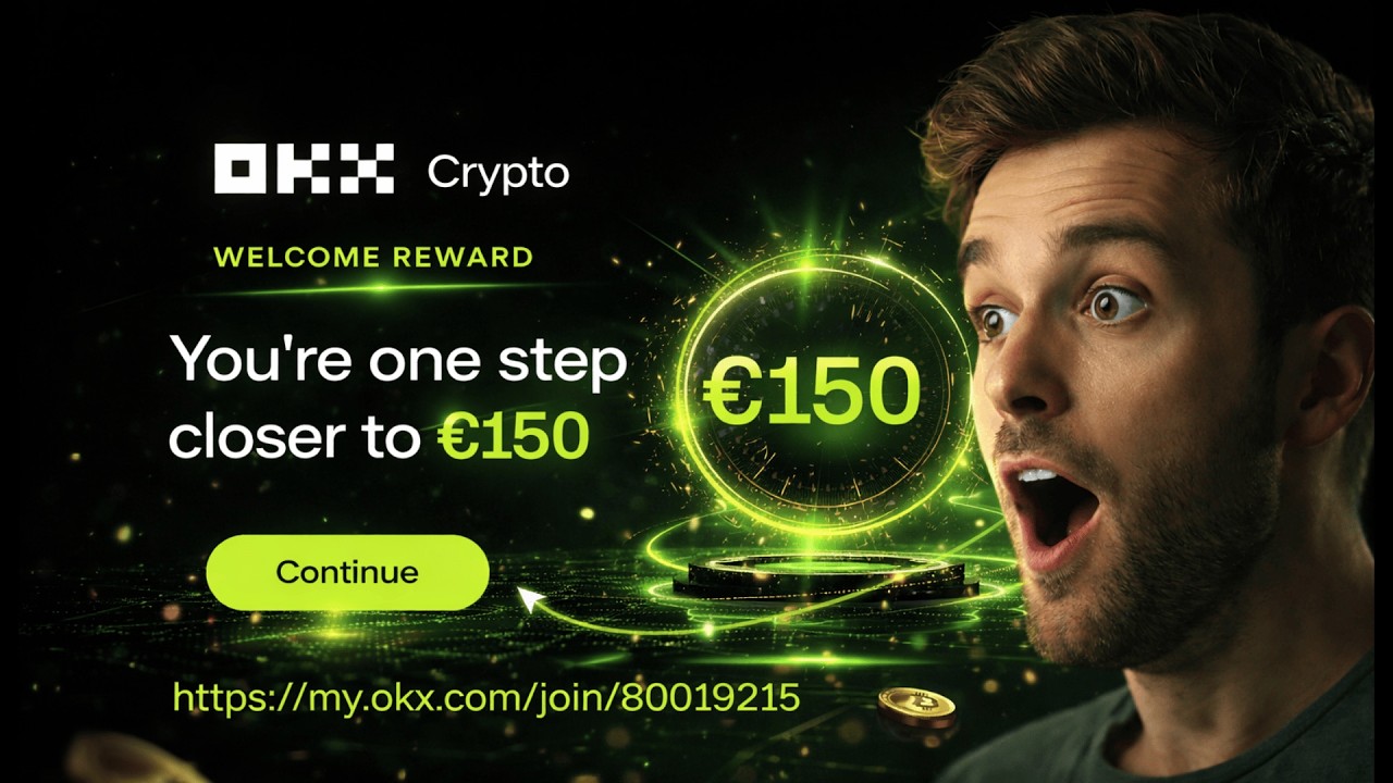 OKX Crypto Exchange &euro;150 Welcome Bonus (2026) | OKX Referral Code 80019215 | Bitcoin & Ethereum