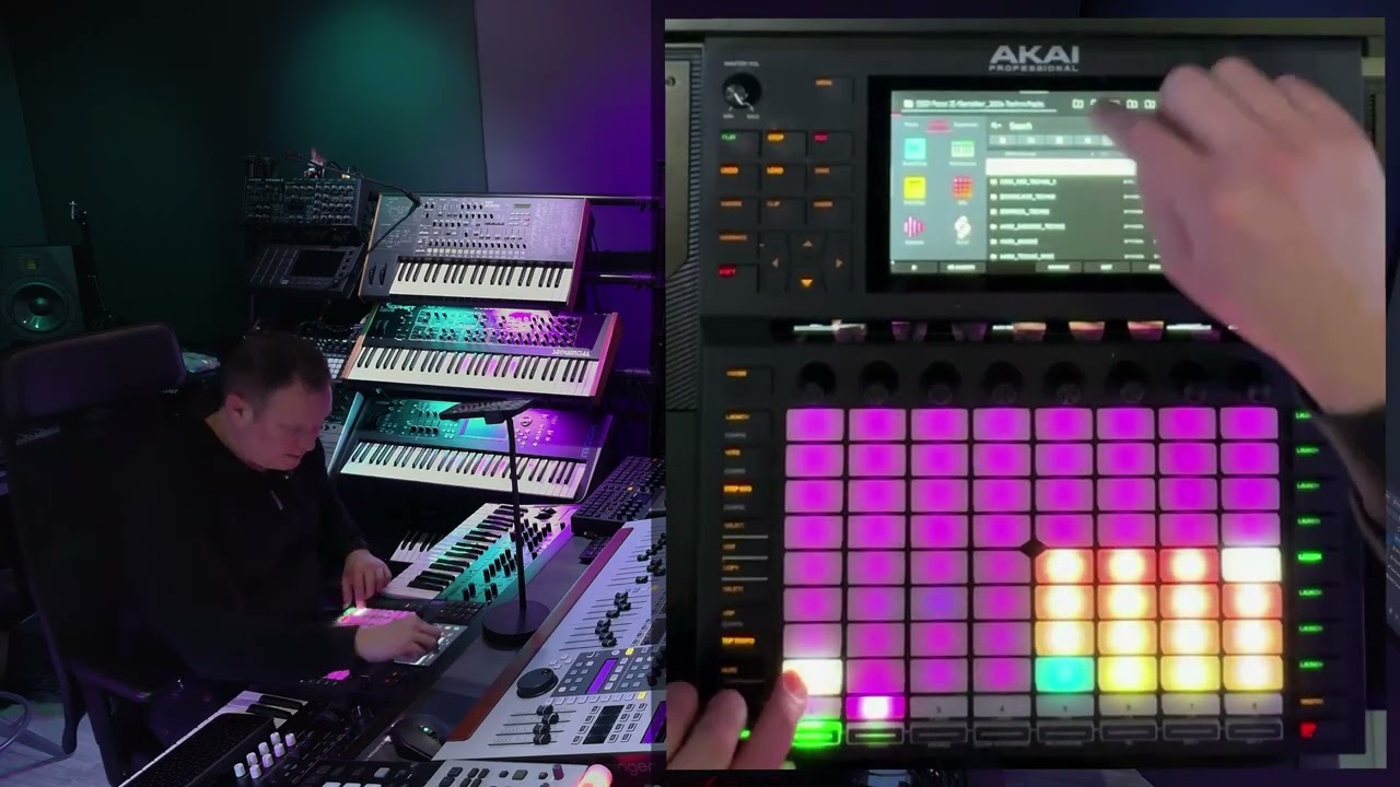 How to create fills and breaks on your Akai Force using the Crossfader