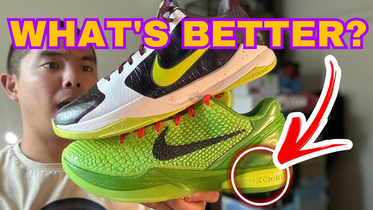 Nike Kobe 5 Protro против Kobe 6 Protro! Стоит ли перепродавать их по какой-либо цене?