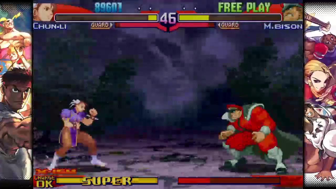 Street Fighter Alpha 3 Upper Chun Li Arcade mode February 2026