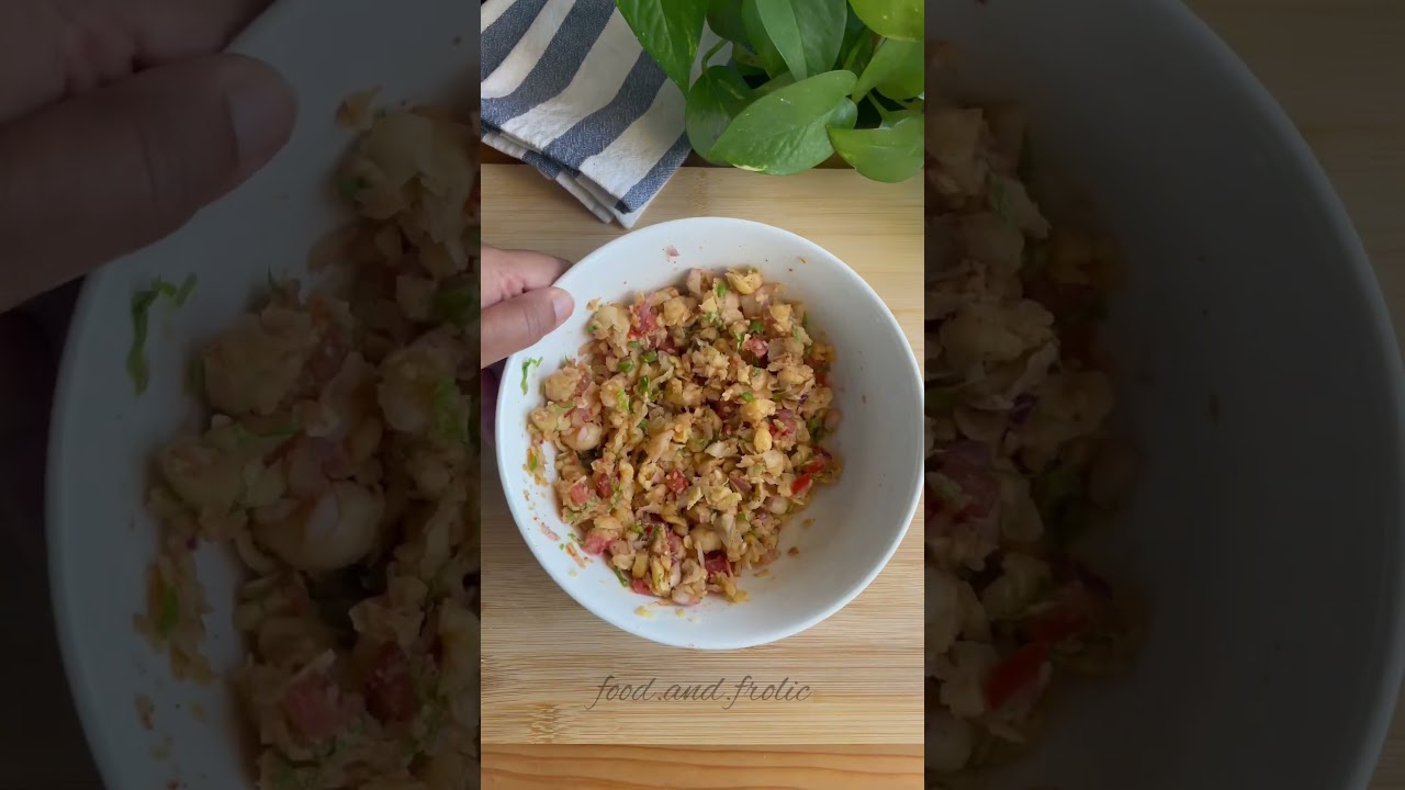 Chickpea sandwich recipe| Quick breakfast idea #recipevideo