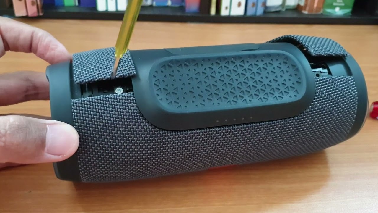 Disassemble JBL Charge Essential portable speaker