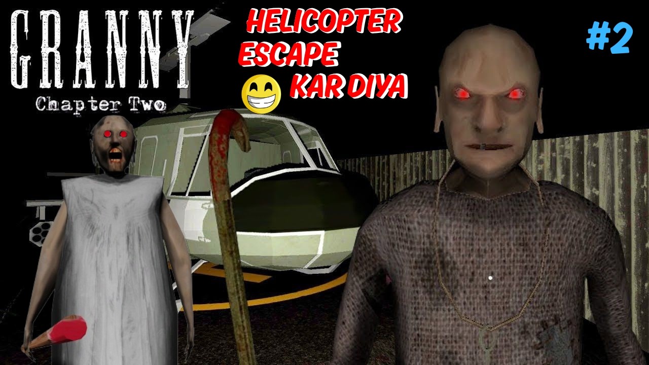 I Escaped Granny Chapter 2 in 1 DAY! (Helicopter Escape) 🚁|#2