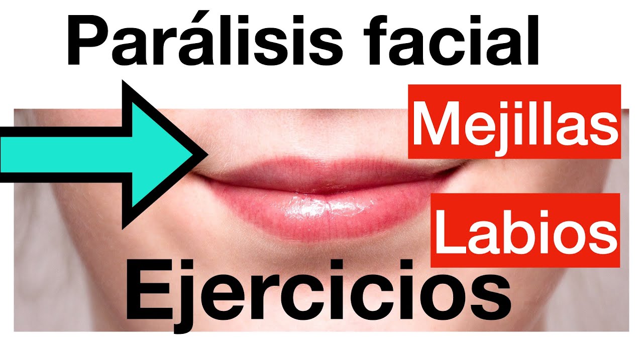 PAR&Aacute;LISIS FACIAL: 4 EJERCICIOS para labios + mejillas