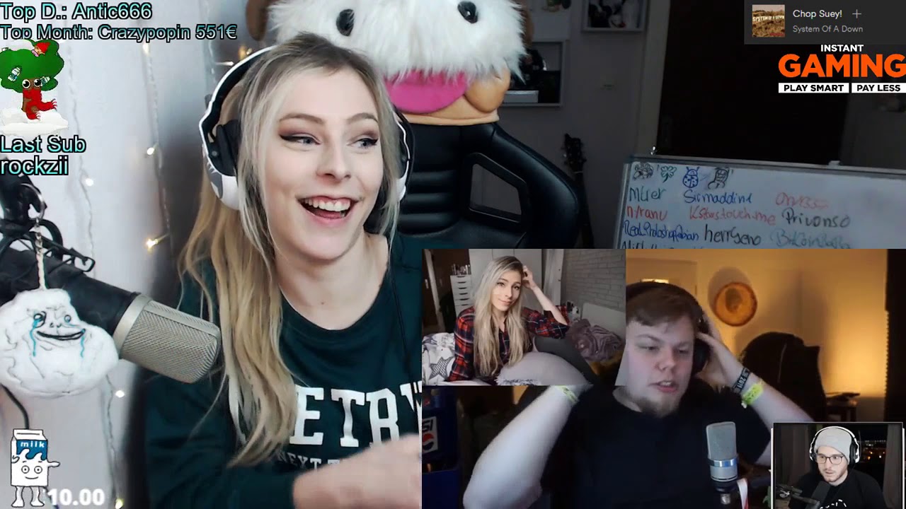 Milschbaum REAGIERT auf UNGE REAKTION ihrer REAKTION auf TANZVERBOT 'Meine TOP 5 YouTube Girls'
