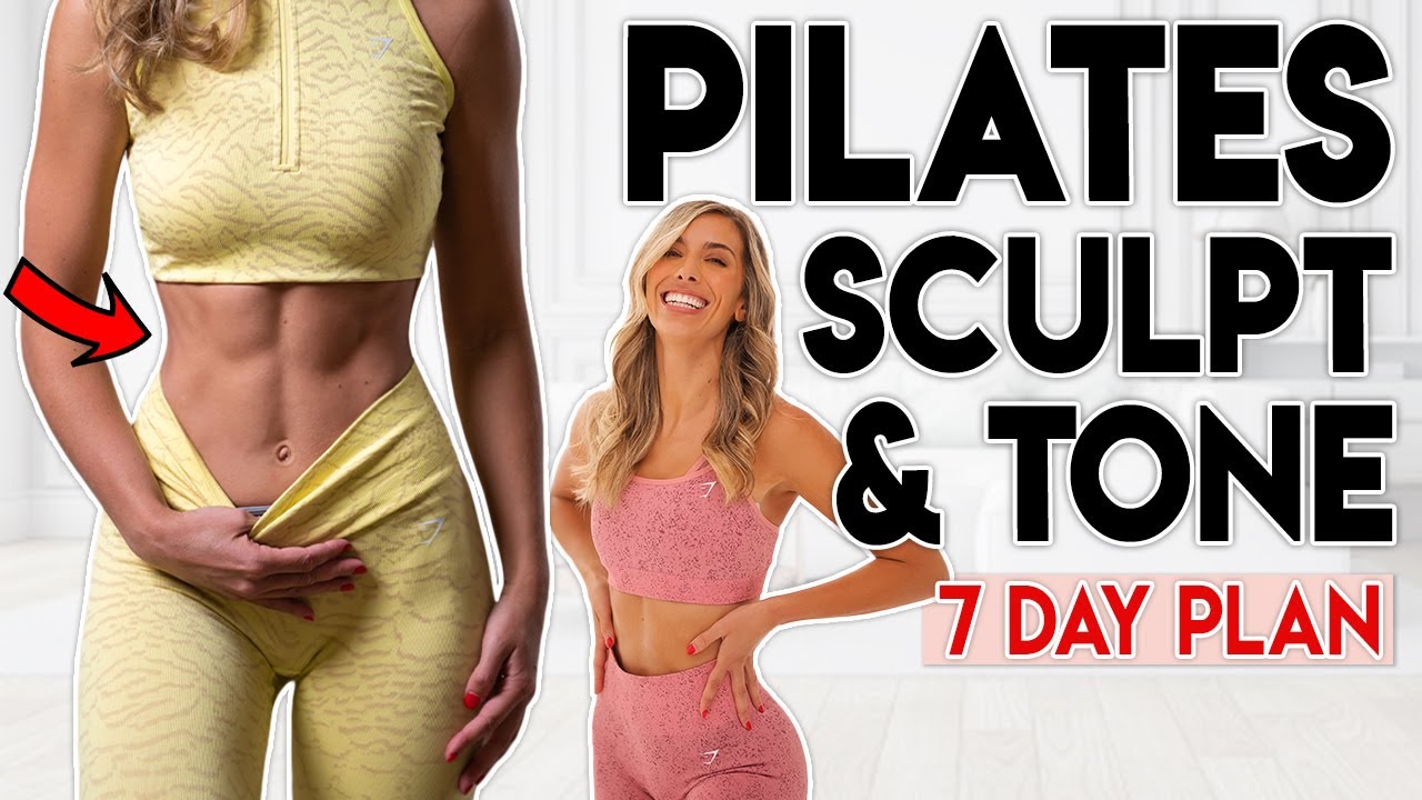 PILATES SCULPT & TONE (тренировка для всего тела) | 30-минутная тренировка