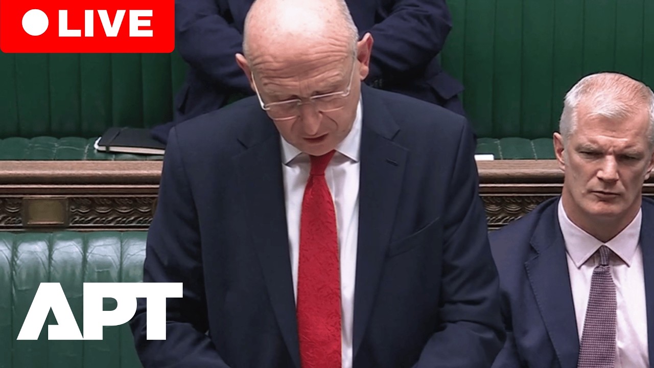 LIVE: UK Defence Secretary Healey Briefs on Middle East Conflict & Strategy | APT