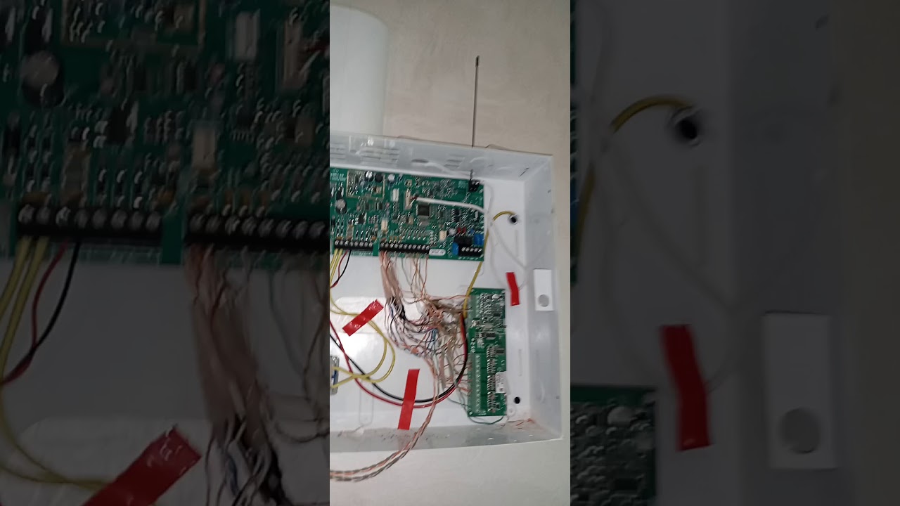 paradox 5050 panal board reset