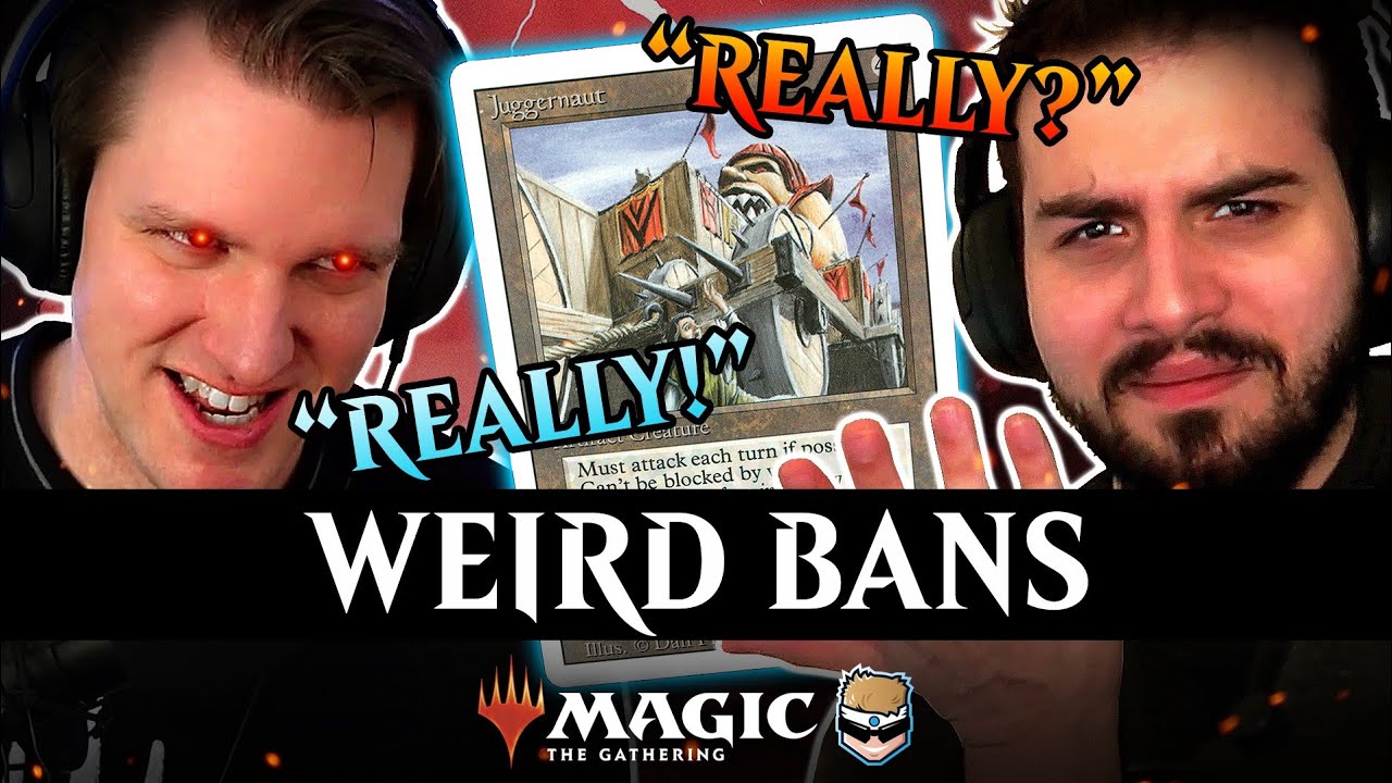 HS player ponders MTG's weirdest bans featuring @Rarran