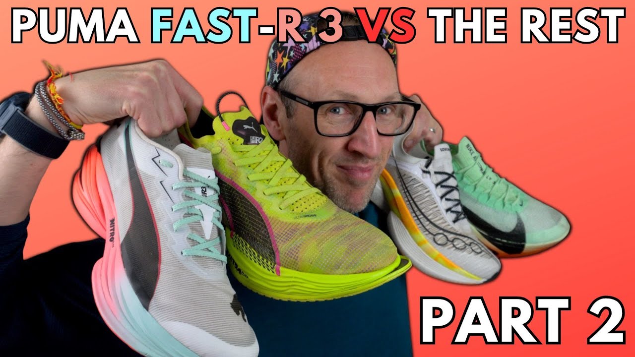 Кроссовки PUMA FAST-R Nitro Elite 3 и NIKE ALPHAFLY 3 — Saucony Endorphin Elite 2 и PUMA FAST-R 2...