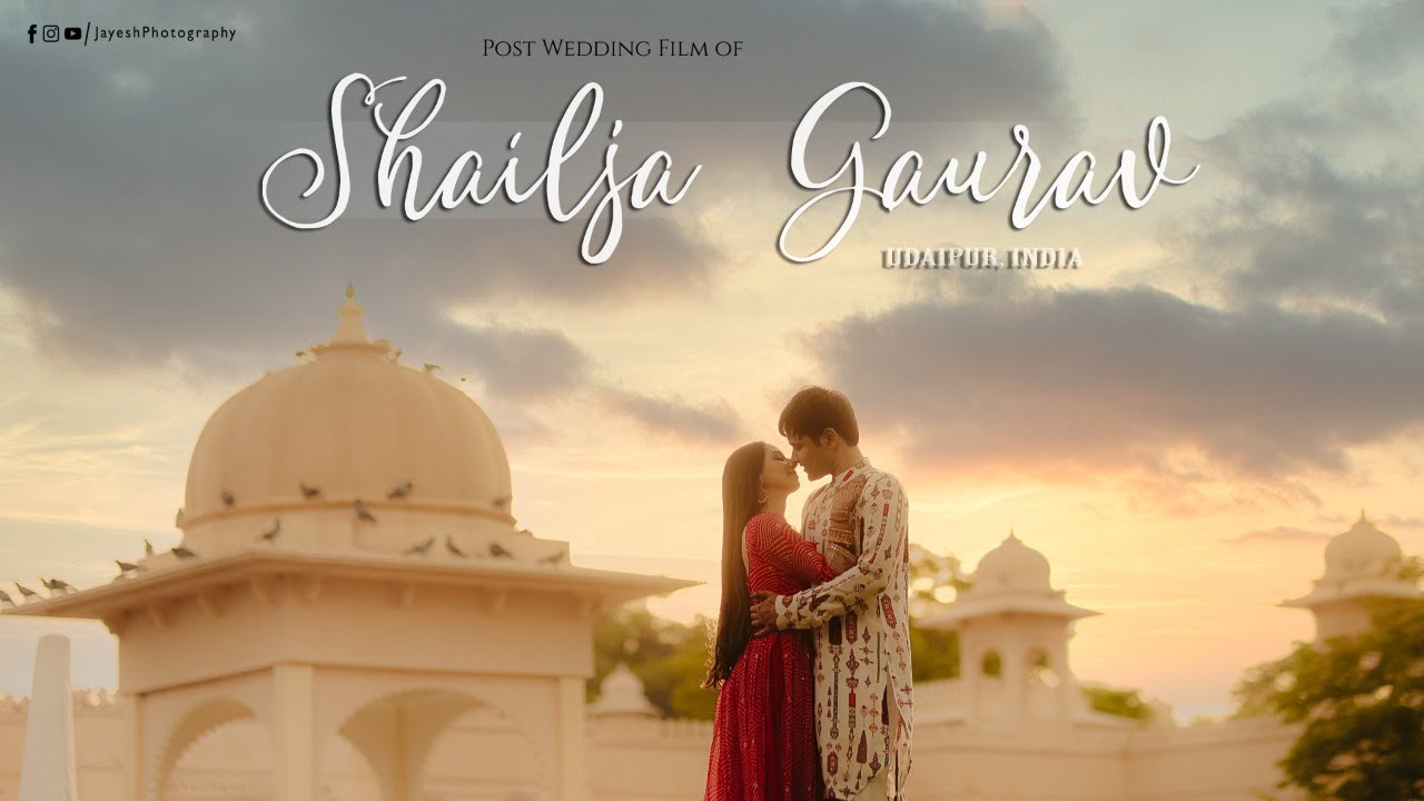 Post Wedding Film of Shailja & Gaurav | The Oberoi Udaivilas, Udaipur | 2022