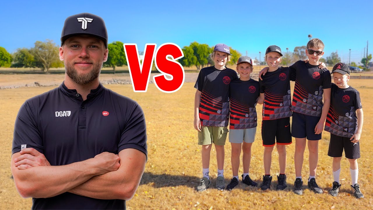 5 Junior Disc Golfers Challenged Me to a Match