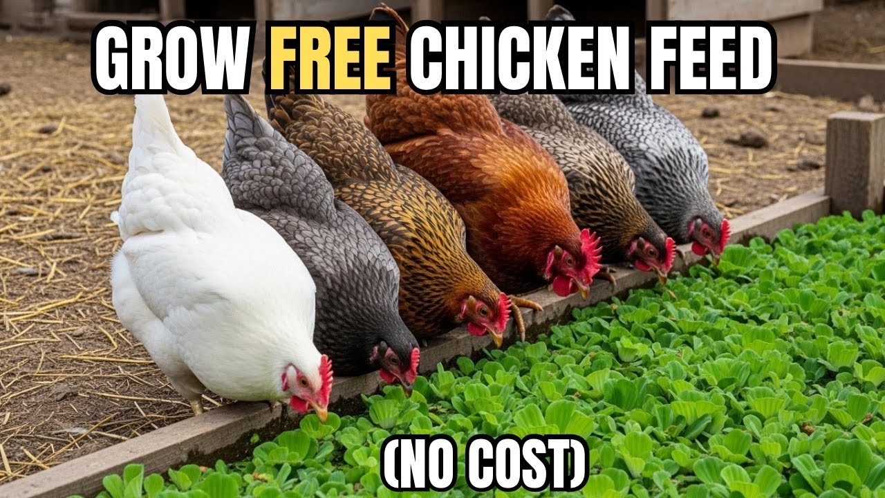 THIS FREE PLANT REPLACES ALL CHICKEN FEED. GROW ITSELF FOREVER. Why is it Hidden?