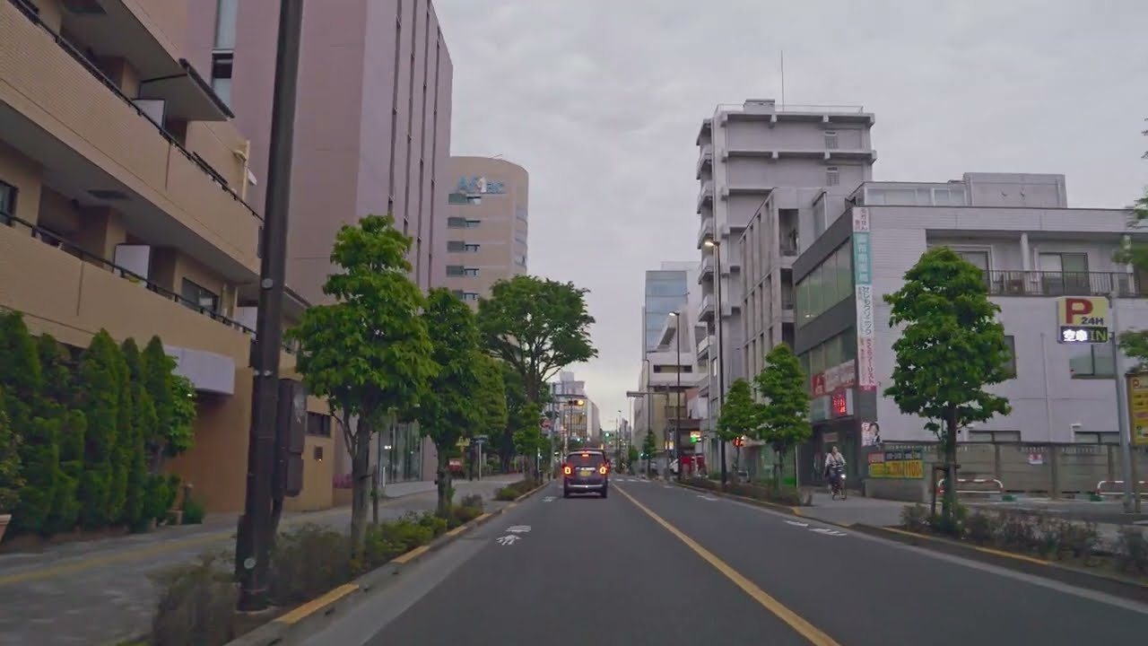 ドライブ 東京IC  -  調布駅付近  /  環八 - 世田谷通り - 狛江通り - 品川通り 4K 車載動画 2022/05