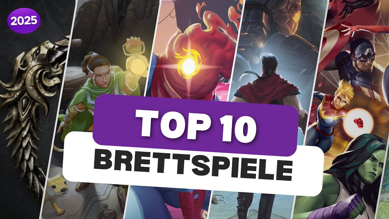 Top 10 Brettspiele 2025 – Meine Highlights des Jahres