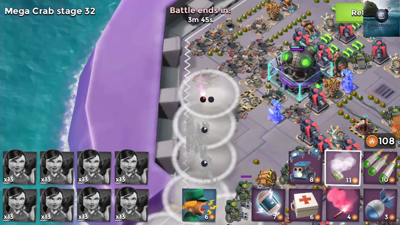 April 2018 Mega Crab - stages 32-33