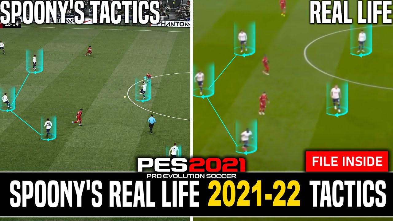 PES 2021 | Spoony's Real Life 2021-22 Tactics - Premier League [PC, PlayStation, Xbox Install Guide]