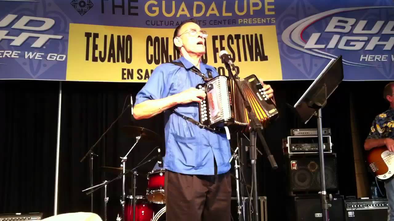 Santiago Jimenez Jr. #5 Tejano Conjunto Festival in San Antonio 2012