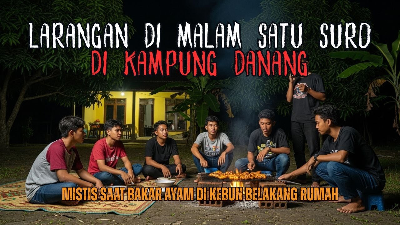 LARANGAN DI MALAM SATU SURO! KISAH DANANG NEKAD BAKAR AYAM DI KEBUN BELAKANG RUMAH