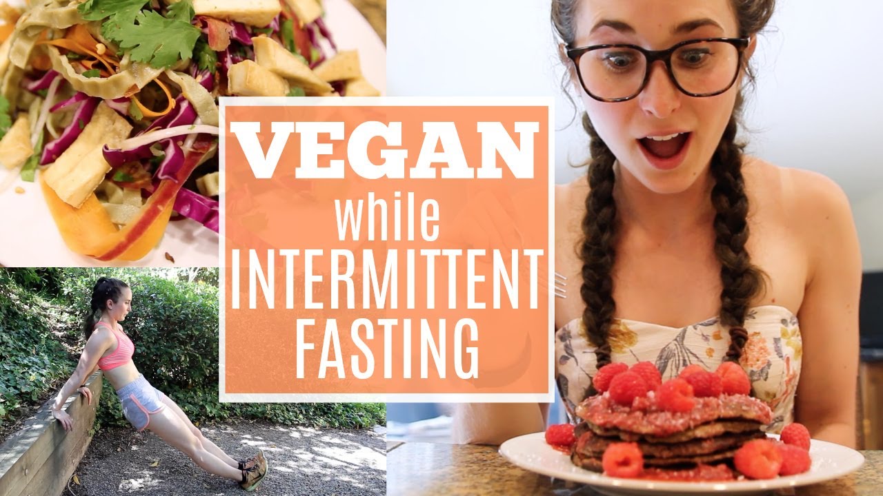 GOING VEGAN? | What I Eat While Intermittent Fasting + Upper Body Workout