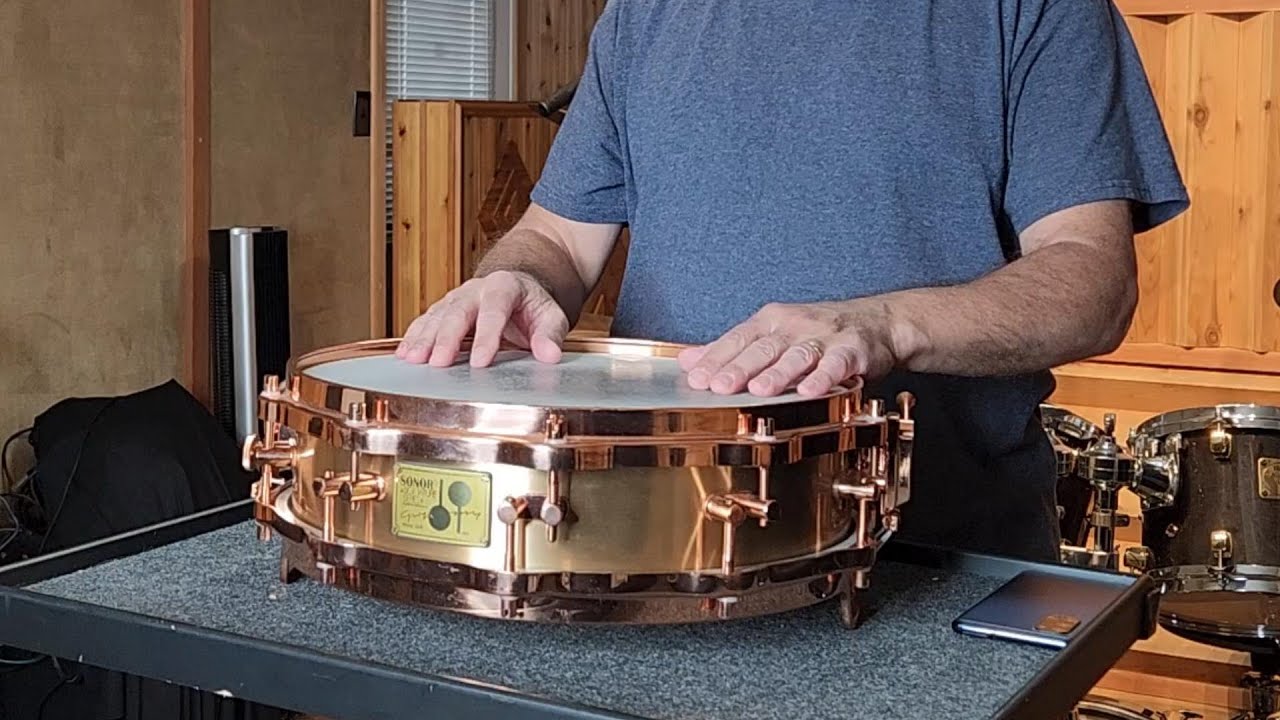 Sonor HLD 593 Bell Bronze Snare Drum, SD of the Week Season 2-Episode #1